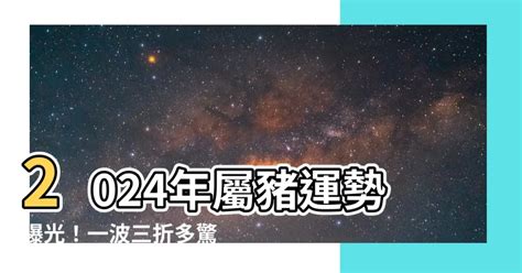 2024年 豬|2024屬豬幾歲、2024屬豬運勢、屬豬幸運色、財位、禁忌